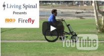 FireFly Wheelchair Attachment in a park