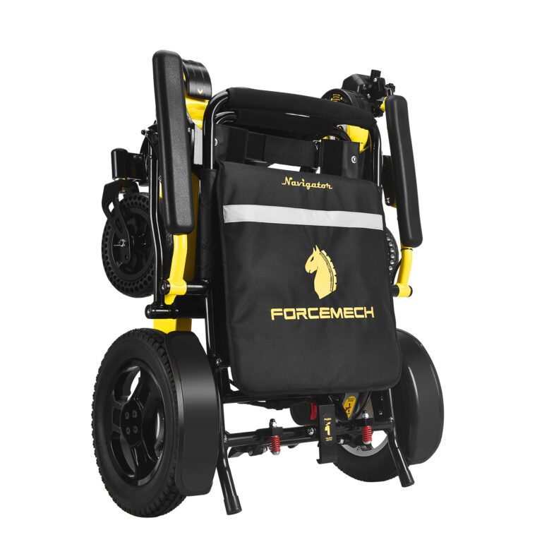 Navigator PRO power wheelchair angled view
